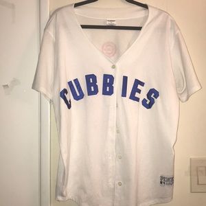 PINK MLB CUBS JERSEY